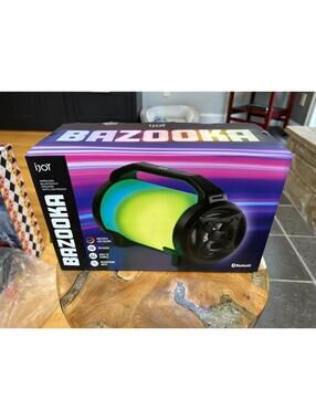 iJoy Bazooka Wireless Bluetooth Speaker with Lightshow